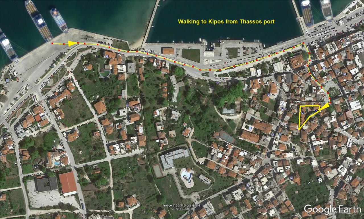 Kipos Hotel Limenas  Eksteriør billede